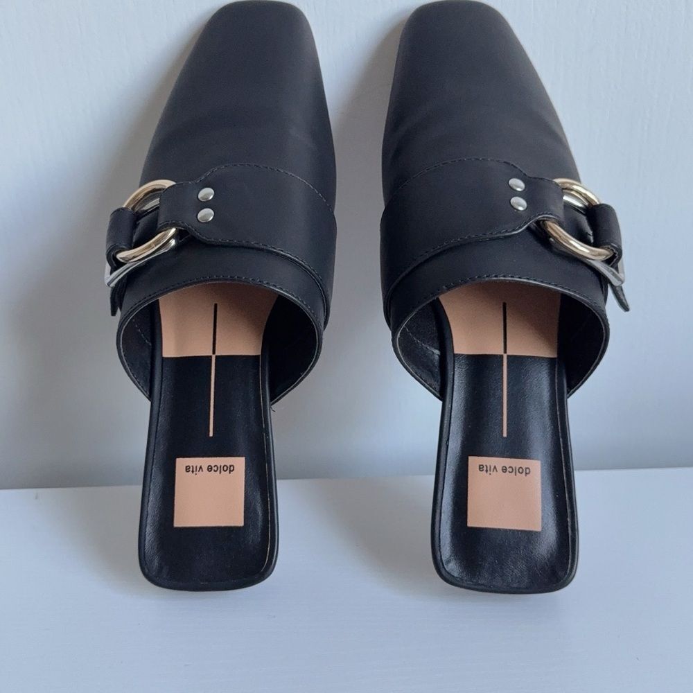 Dolce Vita Black Women's Mules